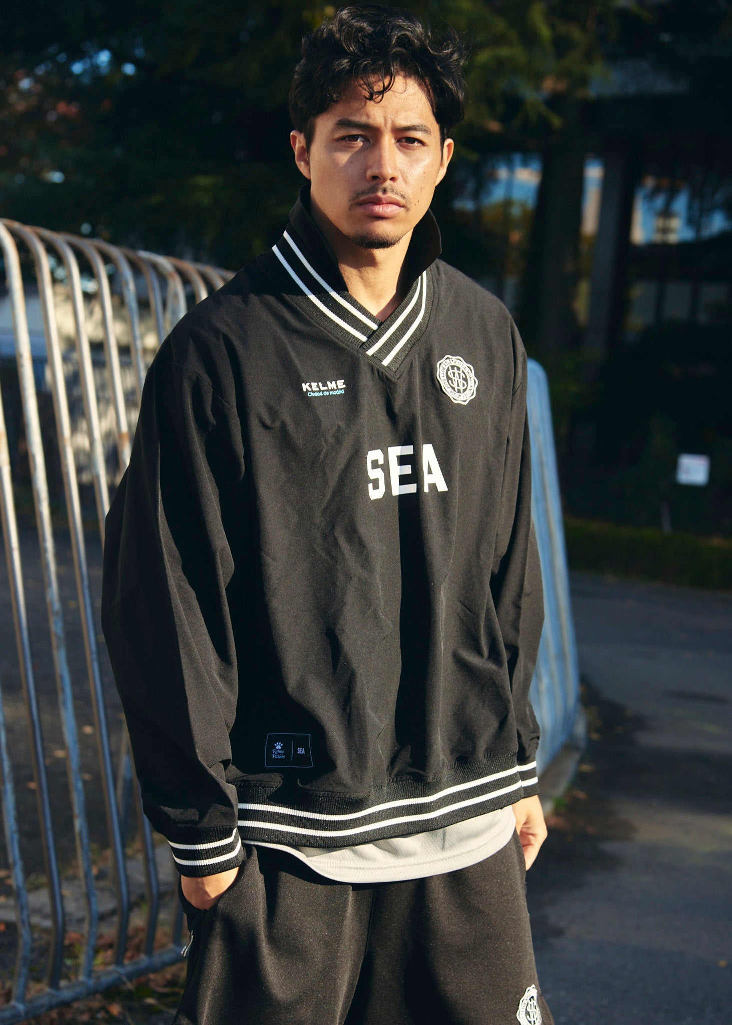 誠実 KELME×WIND AND SEA NYLON PULLOVER XL | artfive.co.jp